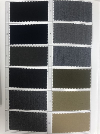 SX-LX TR 8024 成份：78%T 18%R 4%SP 克重：380g 彈力斜紋  45度照